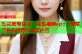 短视频新体验：黄瓜视频app，尽享个性化推荐与丰富内容