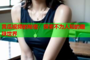 黄瓜视频的秘密：探索不为人知的趣味世界