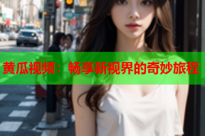 黄瓜视频：畅享新视界的奇妙旅程
