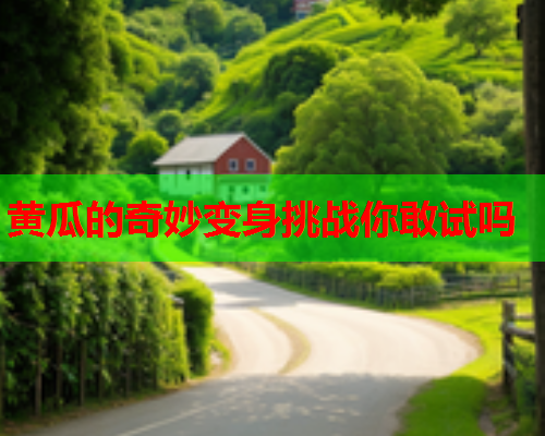 黄瓜的奇妙变身挑战你敢试吗  第1张